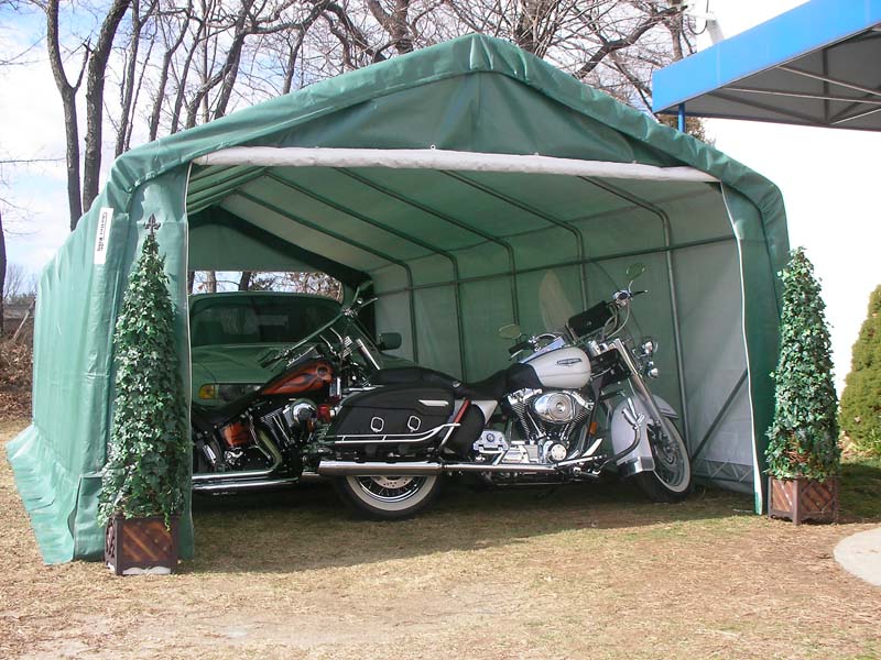 Garage 12'W x 24'L x 8'H - House Style Roof