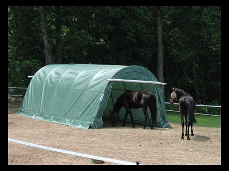 Garage 12'W x 20'L x 8'H - Round Roof