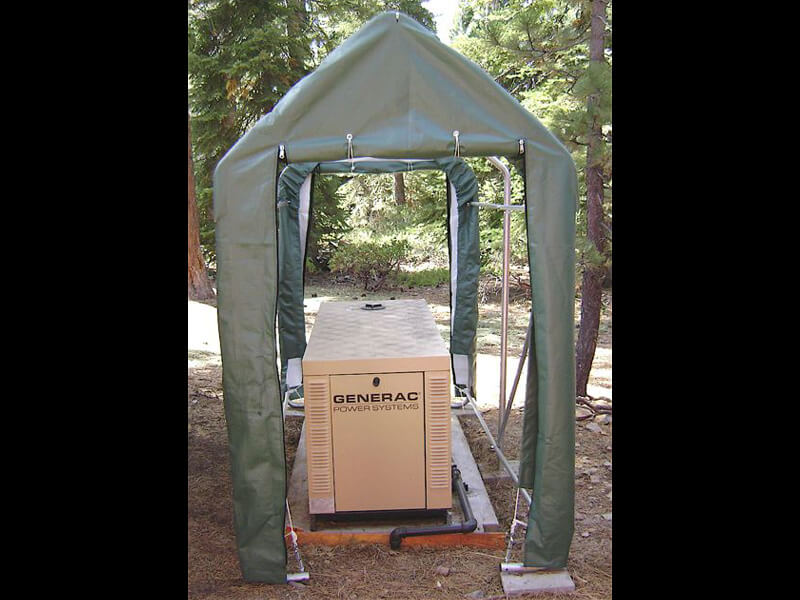 Outdoor Shed - 5' W x 10' L