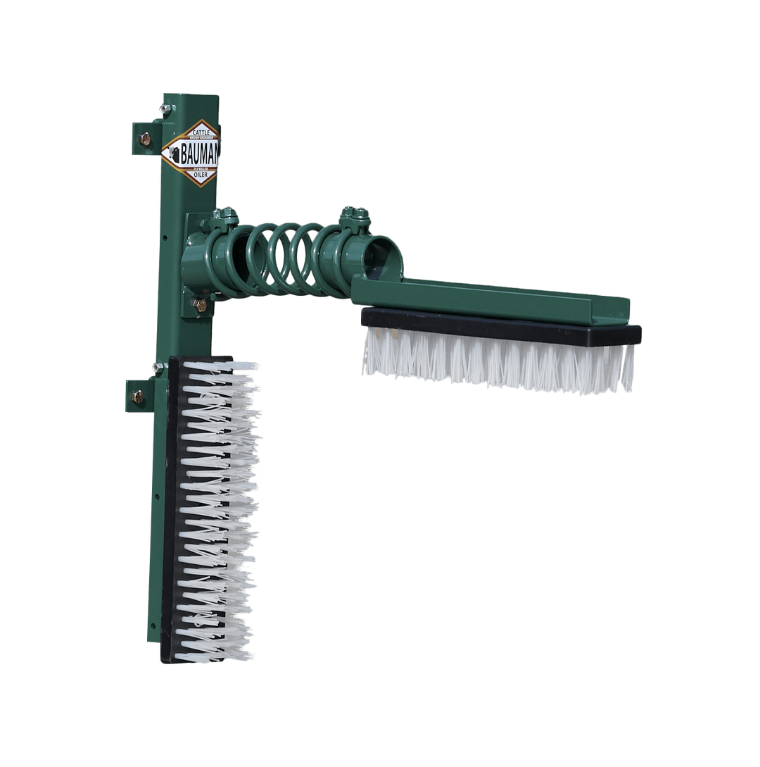 Cattle Brush with top spring