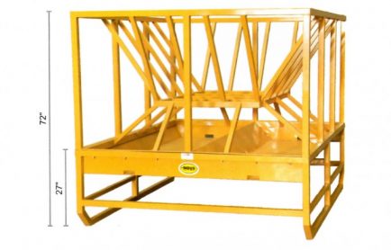 Cattle Hay and Grain Feeder