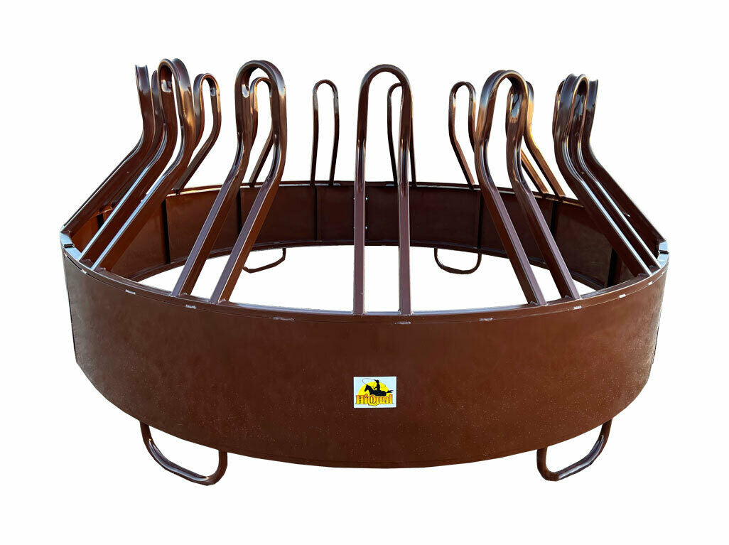 Round Bale Feeder For Horses