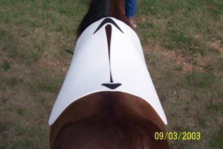 Open Back Self-Contouring Saddle Pads