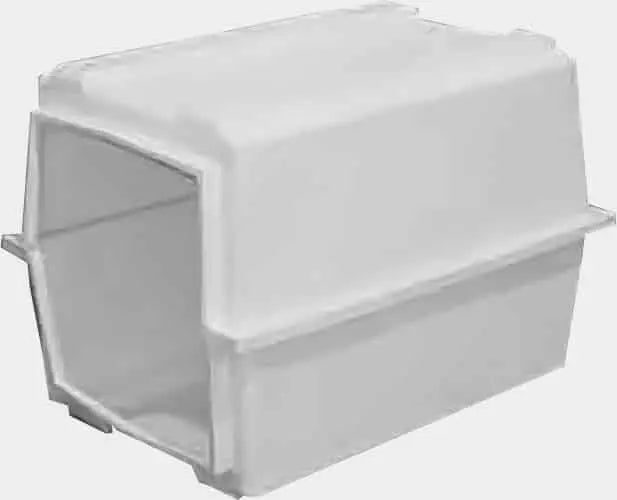Dog House - Poly Square Big Foot