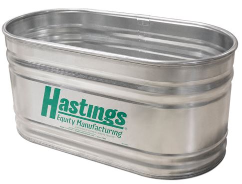 Round End Galvanized Stock Tank