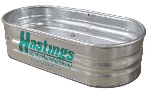 Round End Galvanized Stock Tank