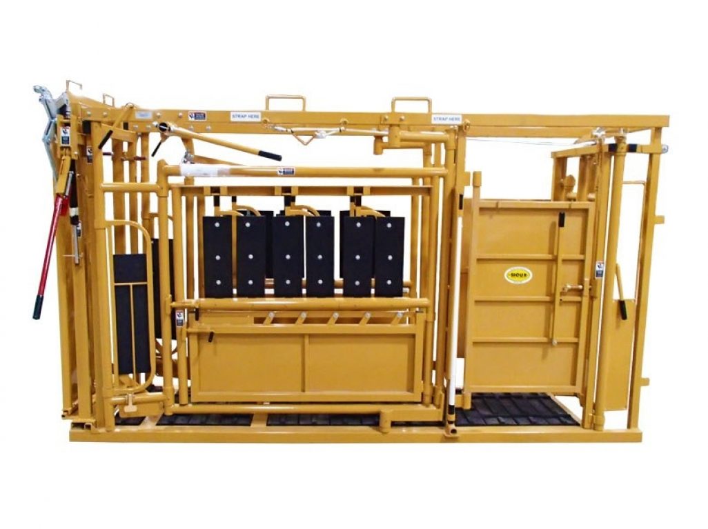 Manual Head Gate, Slick Door, Palpation Cage