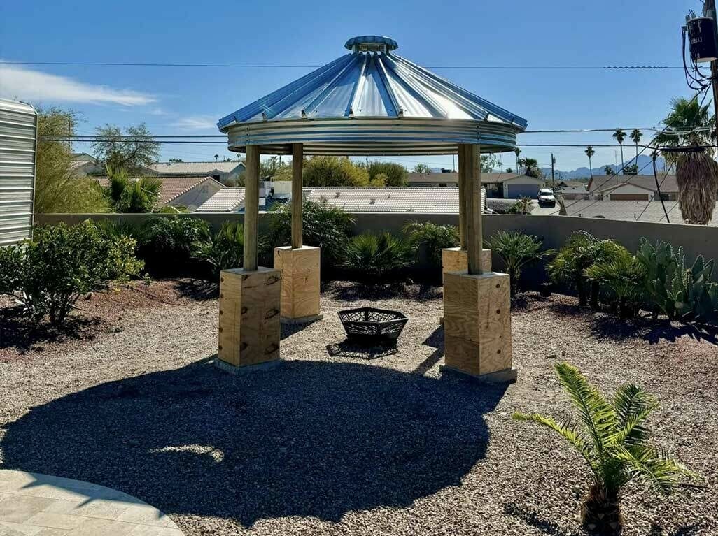 Grain Bin Gazebo