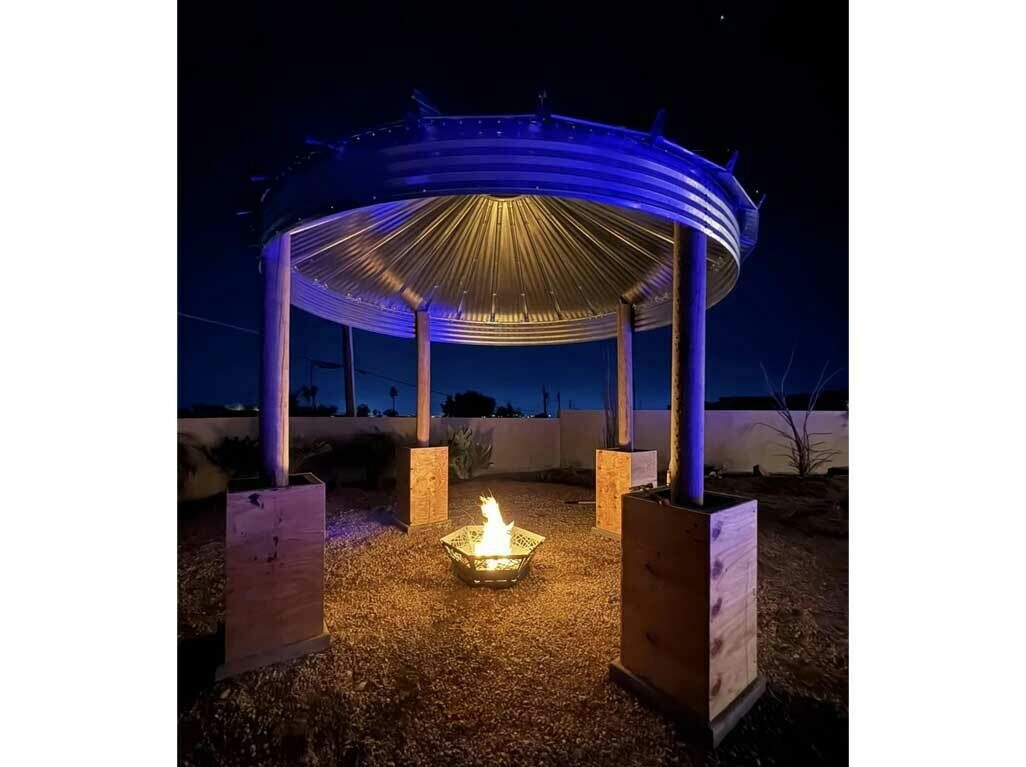 Grain Bin Gazebo
