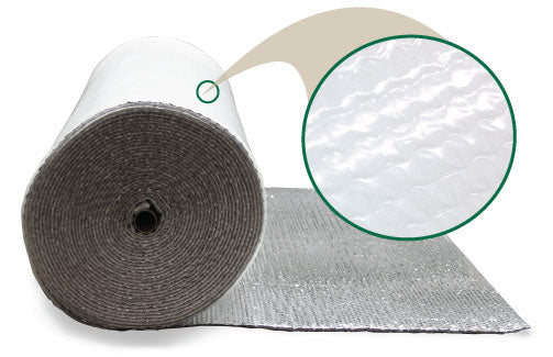 Tempshield Reflective Insulation - Double Bubble - White / Foil