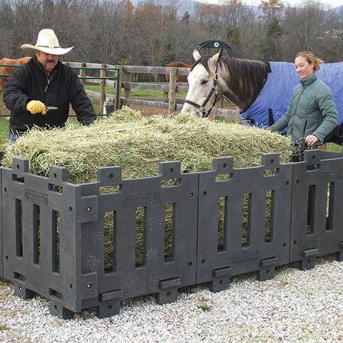 Horse Hay Feeder - Square Poly Panels (2 panels)