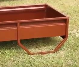 Feed Bunk for Grain - 9" deep