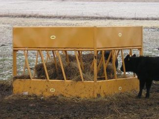 Hay Max Square Feeder with Hay Cradle