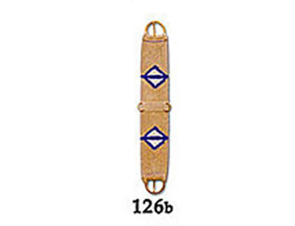Natural Body Cinch 126b, 19 Strand, with Colored Trim
