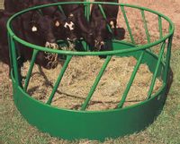Slant Bar Hay Feeder