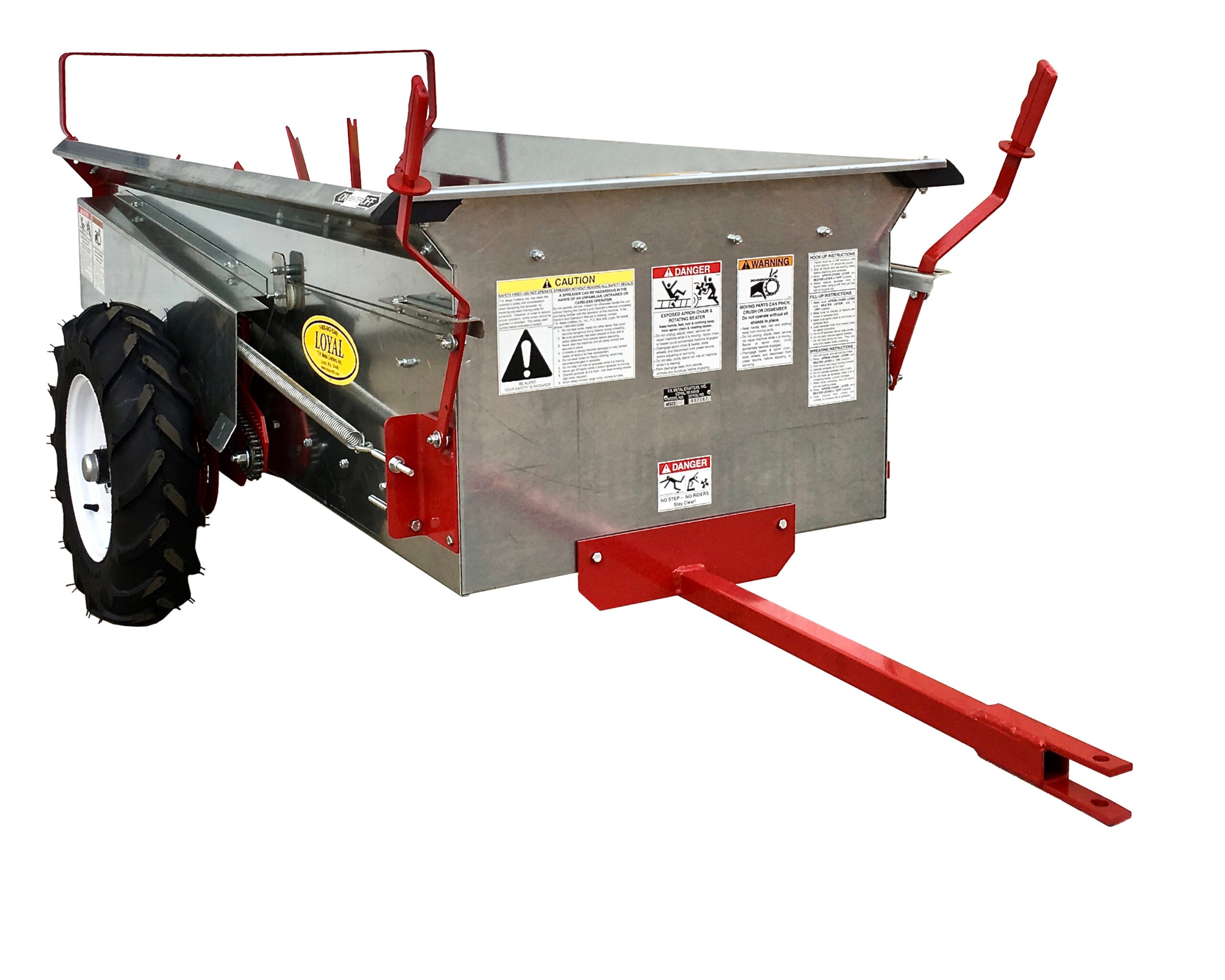 Manure Spreader - 28 Cu. Ft. Capacity