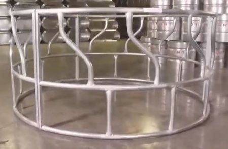 Galvanized Round Bale Feeder
