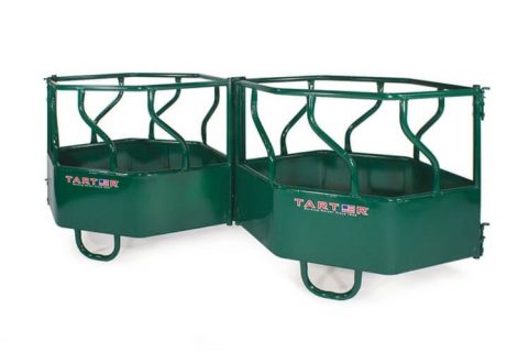 Collapsible Hay Feeder for Cattle