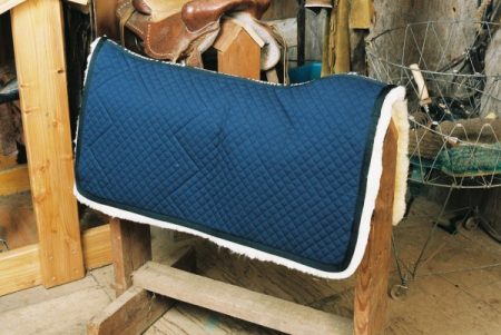 Sheepskin Saddle Blanket