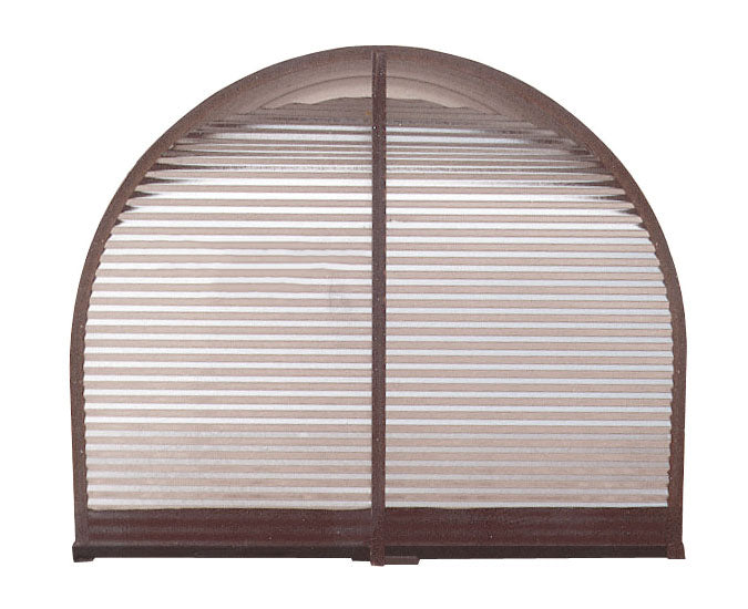 Adjustable vent on the back of the metal animal shelter
