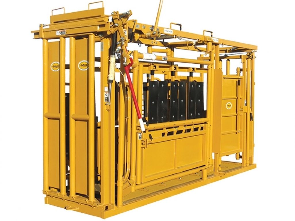 Squeeze Chute - Rubber Floor