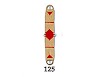 Natural Body Cinch 225b - 17 Strand, with Colored Trim - Tied