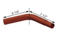 Fence Elbow - 45 Degree Turn