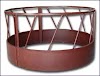 Heavy-duty Round Bale Feeder with Skirt