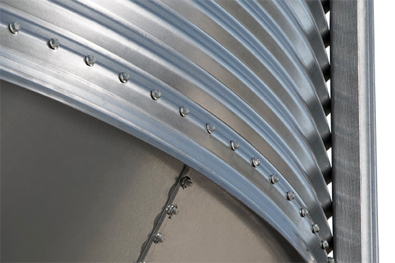 Metal Grain Bins - HOG SLAT