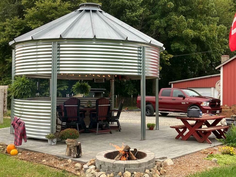 Creative Ways to Repurpose Grain Bins on the Farm