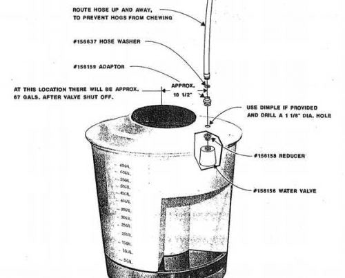Automatic Livestock Waterer Refill Systems: Valves and Setup