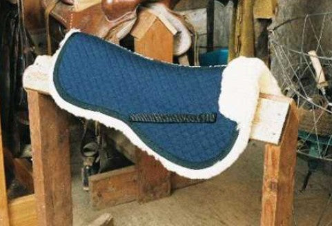Sheepskin Saddle Pads - 1/2 length