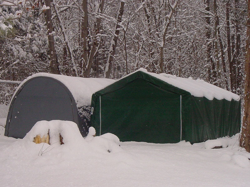 Garage 12'W x 20'L x 8'H - House Style Roof