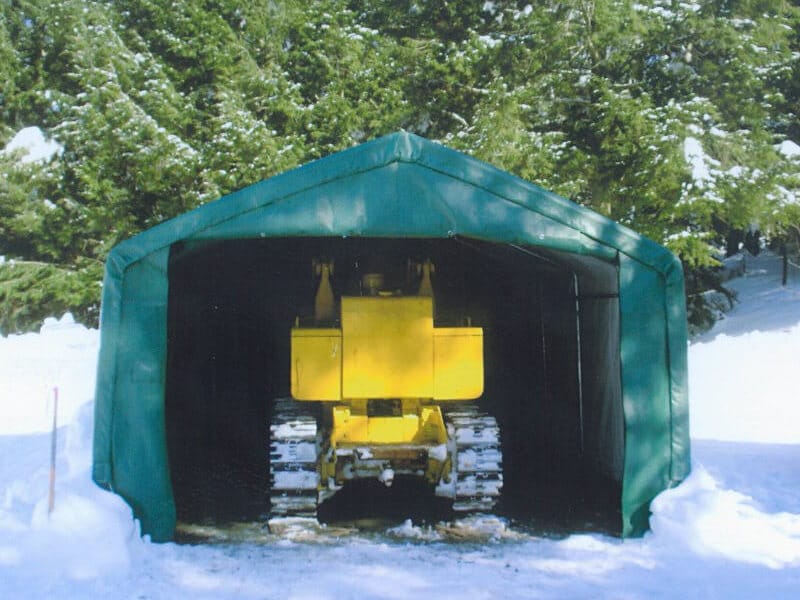 Garage 12'W x 24'L x 8'H - House Style Roof