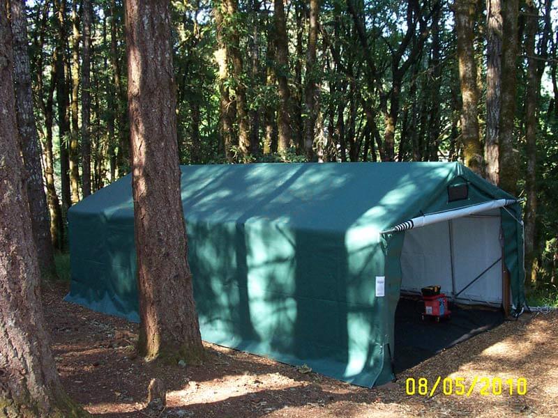 Garage 12'W x 24'L x 8'H - House Style Roof