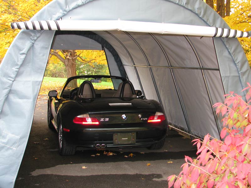 Garage 12'W x 20'L x 8'H - Round Roof