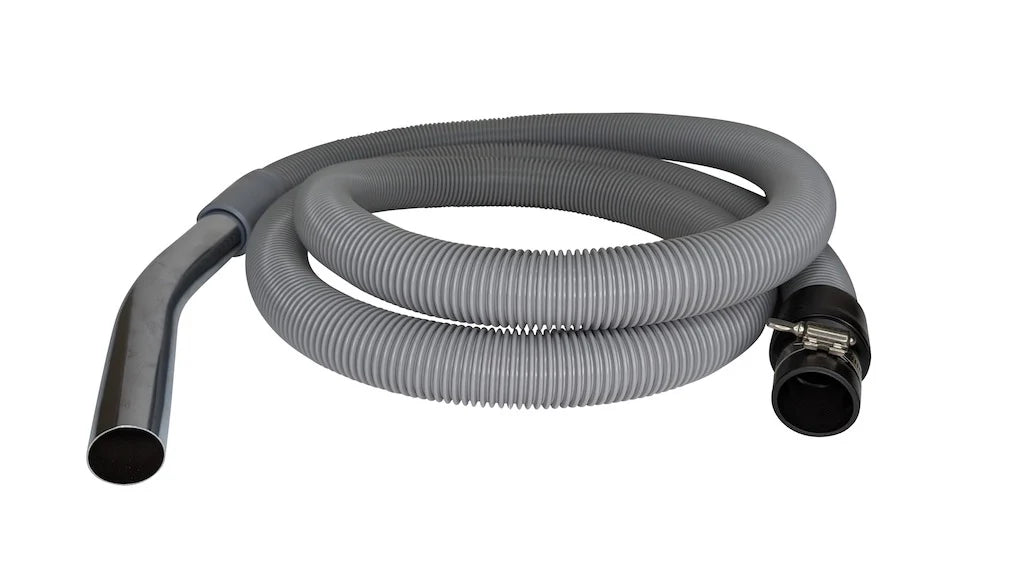 15' Hose w/ Chrome Elbow