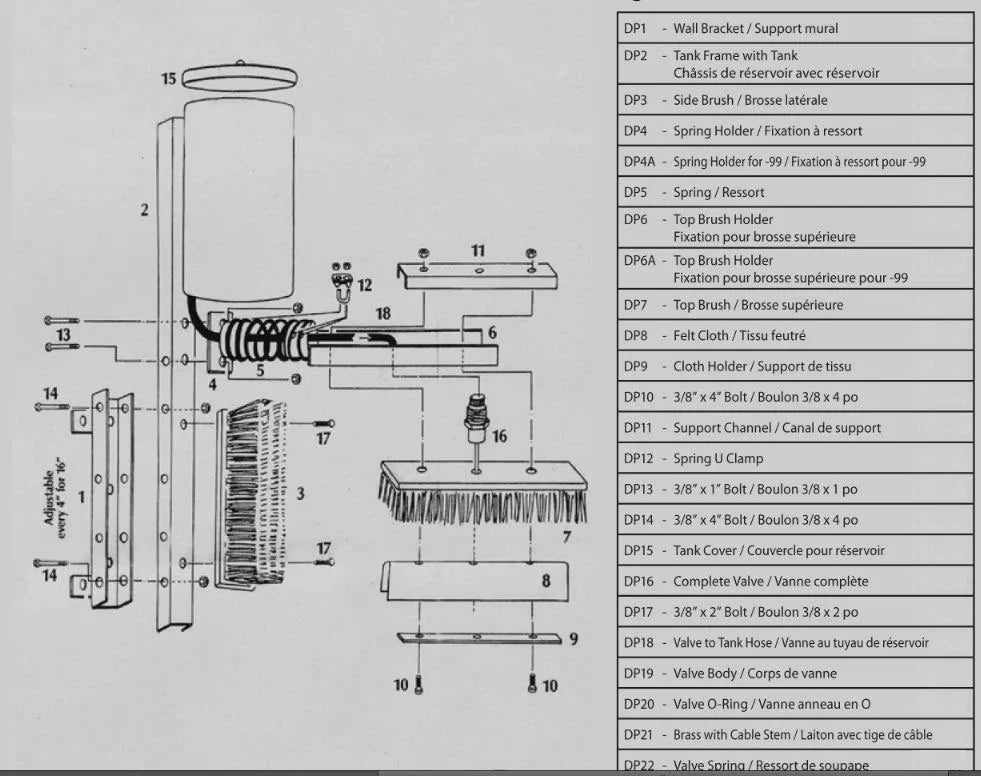 Cattle Oiler Valve