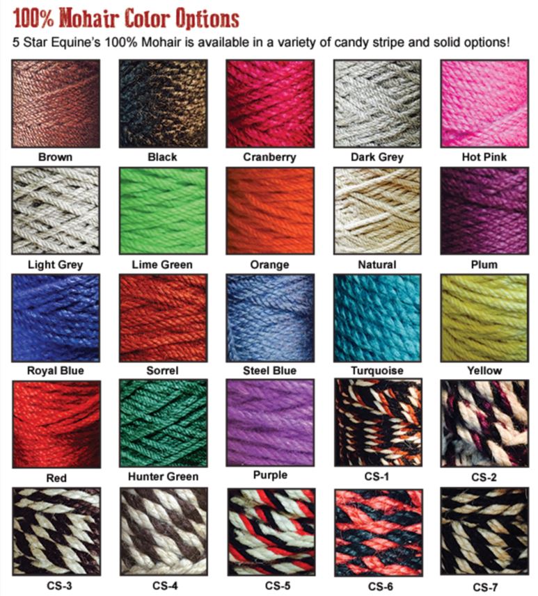 Natural Body Cinch 121, 19 Strand, with Colored Trim
