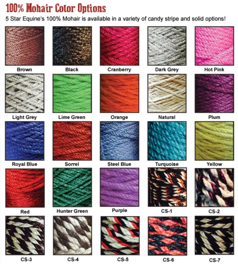 COLORED BODY Cinch 122, 19 Strand, with Colored Trim