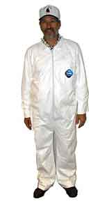 Disposable Tyvek Coveralls - Size Medium