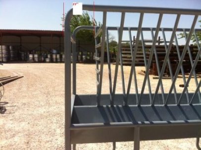 Horse Rack and Trough Feeders