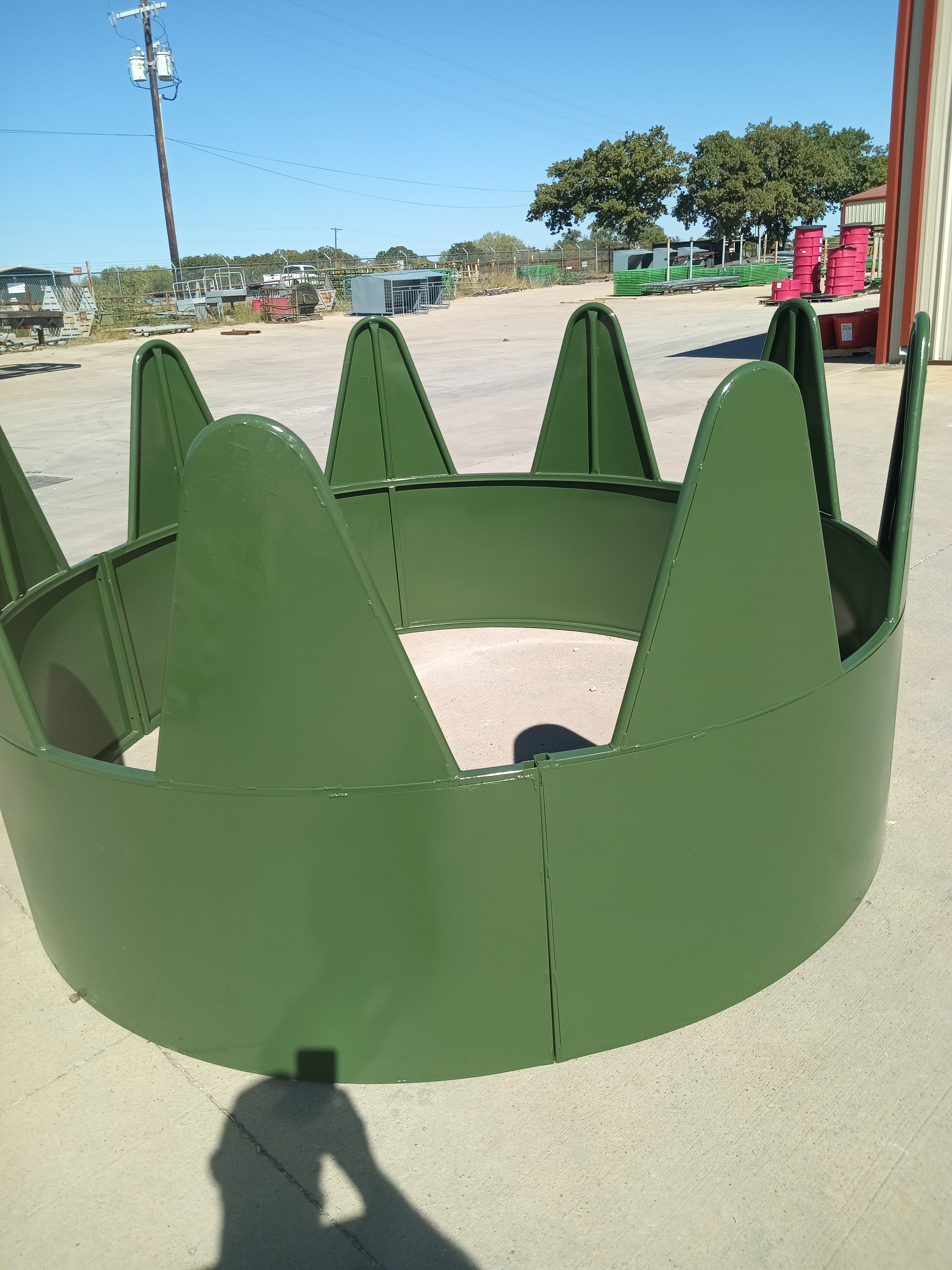 Longhorn Hay Feeder