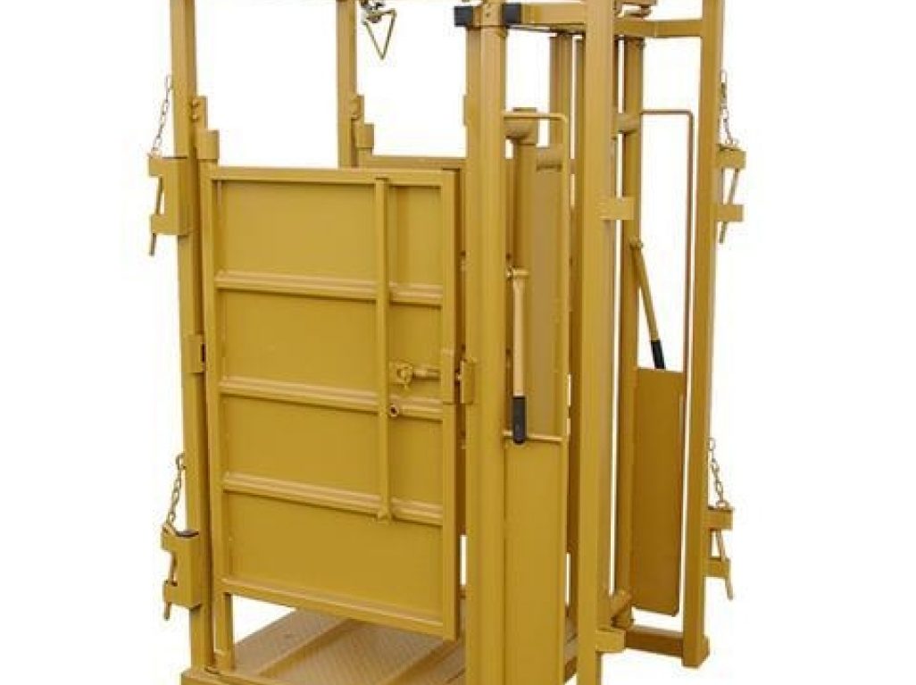 Palpation Cage for Utility Squeeze Chute