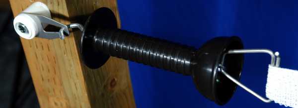 SAFE-FENCE WIDE TAPE GATE HANDLE BLACK