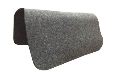 Saddle Pad Wool Liners - 1/4'' - Gray
