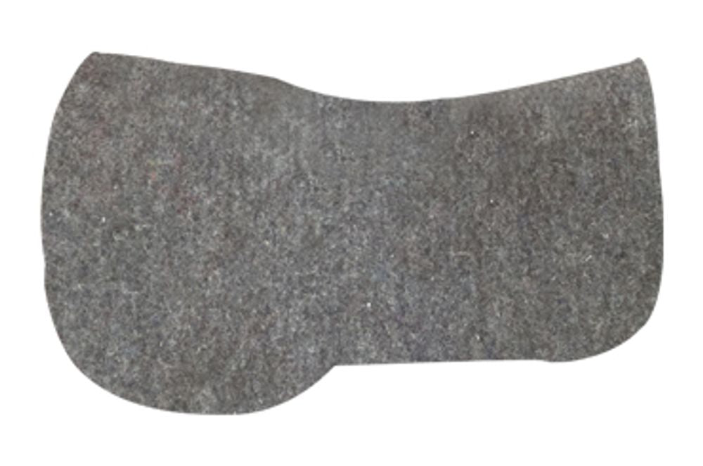 Saddle Pad Wool Liners - 1/4'' - Gray