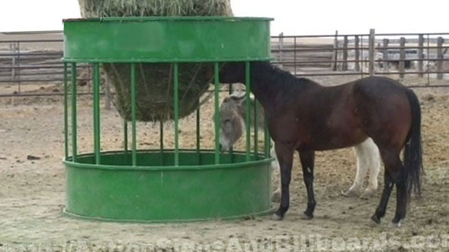Suspended Horse Hay Feeder - DISCONTINUED