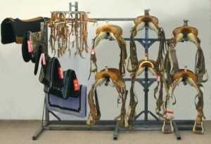 Tack Rack: Saddles, Blankets, Reins and Tack