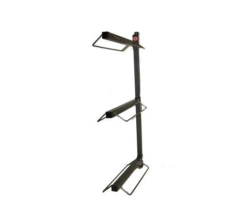 Wall Mounted Saddle Rack with 3 Arms